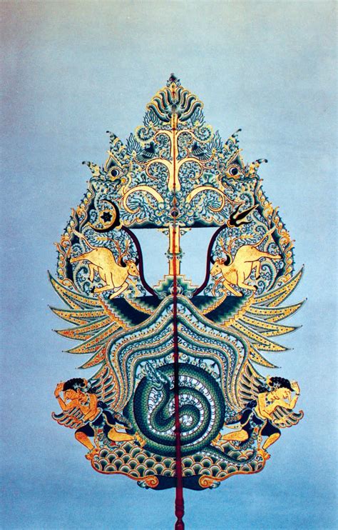 Lukisan Batik Wayang Kulit Sue Skinner