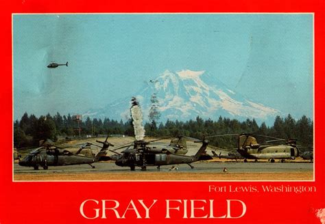 Gray Army Airfield Fort Lewis Washington From Julsaguaro Flickr