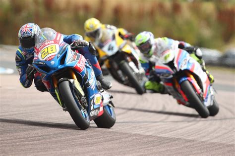 improvements and points at thruxton for buildbase suzuki