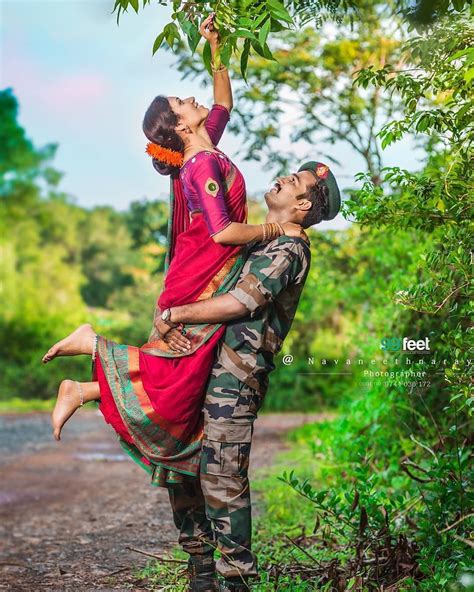 Army Couple Photography Candid Photography Indian Wedding Photography