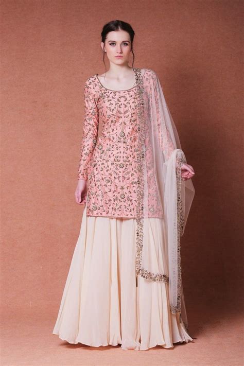 Embroidered Sharara Set With Images Pakistani Dress Design