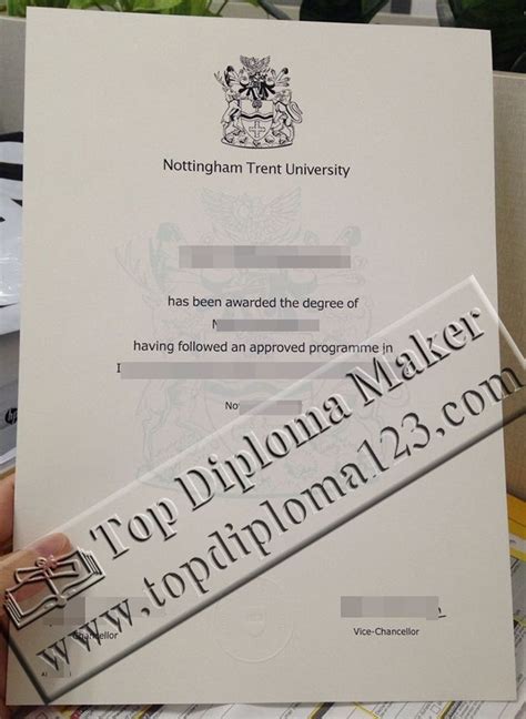 Nottingham Trent Universityntu Master Degree Buy Certificatebuy