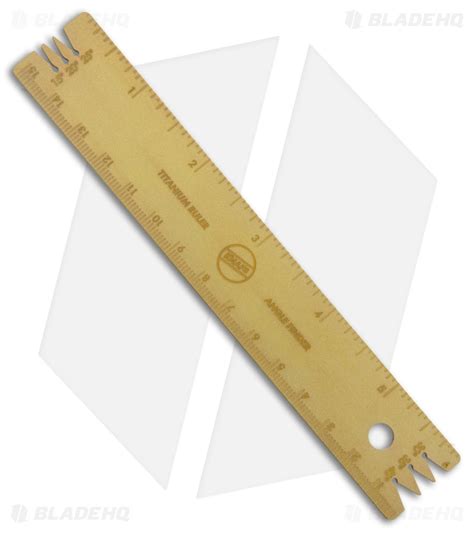Knafs Titanium Ruleredge Angle Finder Gold Blade Hq