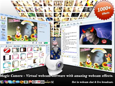 Sreenshot Magic Camera 721 Webcam Effects Webcam Software