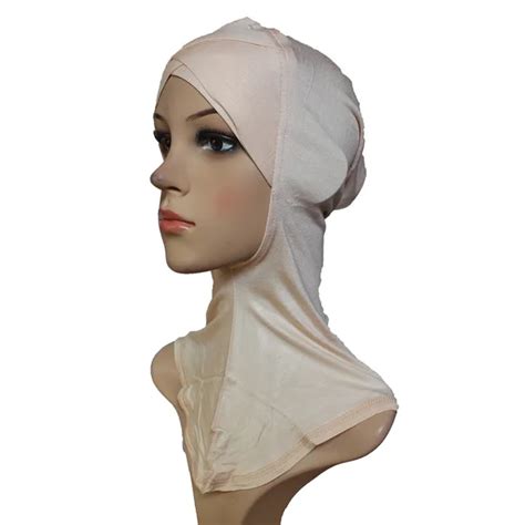 Buy Muslim Sport Inner Hijab Caps Islamic Underscarf Hats Full Cover Cross