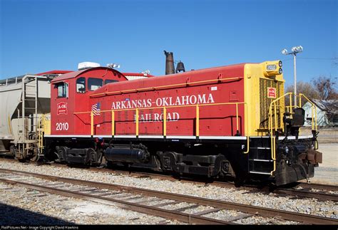 Aok 2010 Arkansas And Oklahoma Railroad Emd Sw8 At Mcalester