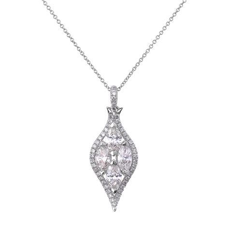 Diamond Pendants Sgp231 Anaya Fine Jewellery Collection