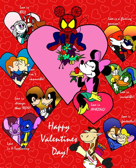 Disney Wallpaper Valentines Day Wallpapersafari