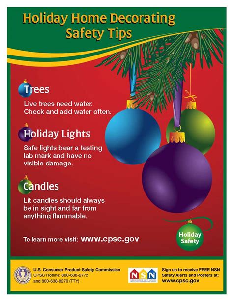 Holiday Home Decorating Safety Tips