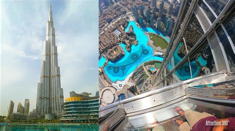 4k Tallest Building In The World At The Top Of Burj Khalifa Tour