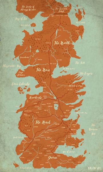 Westeros Map Hireillo Hire An Illustrator