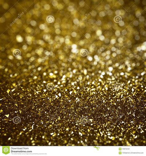 Abstract Golden Glitters Background Stock Photo Image Of Glowing