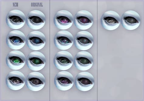 Mod The Sims Alien Eyes Overhaul Replacements And Contacts
