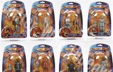 Doctor Who Fansite Classic Who Figures Packaged