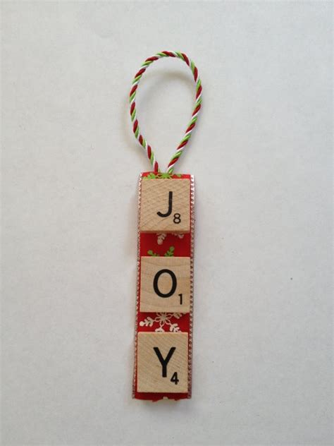 The Top 30 Ideas About Scrabble Tile Christmas Ornaments Home