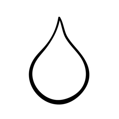 Raindrop Clipart Black And White ClipArt Best