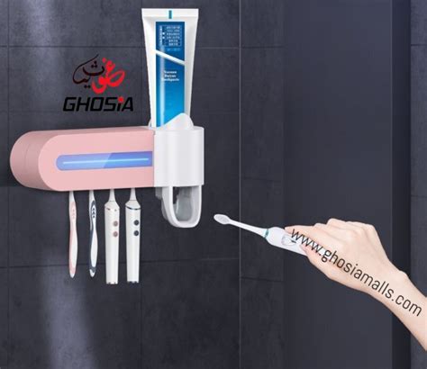 Antibacterial Disinfection Uv 3 In 1 Toothbrush Holder Kn 373 Ghosia