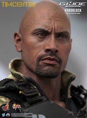 Hot Toys Roadblock Gi Joe Retaliation Mms Dwayne Johnson For Sale