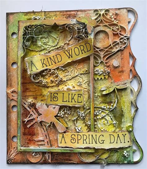 A Kind Word Is Like A Spring Day Our Unique Antonia Journal Cover