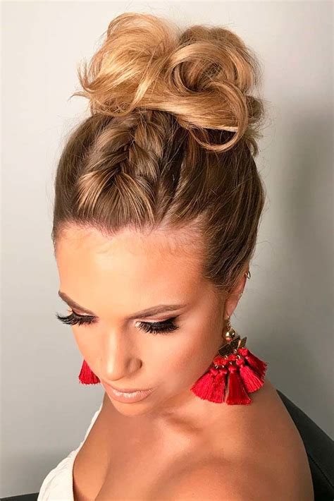 This Simple Updo For Medium Hair With Simple Style Stunning And