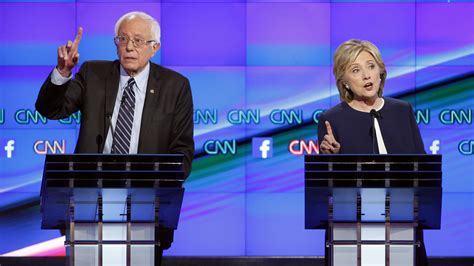 the first democratic presidential debate in 100 words and a video the two way npr
