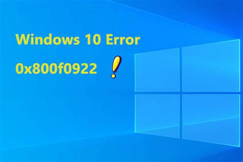 7 Ways To 0x800f0922 Windows 10 Error Solution 2 Is Awesome
