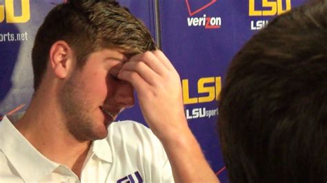 Lsu Qb Zach Mettenberger Speaks To The Press After The Uab Game Lsu