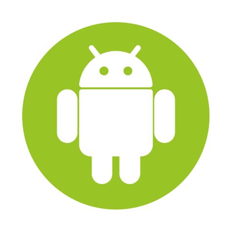 логотип Android ОС значок в Operating System Flat