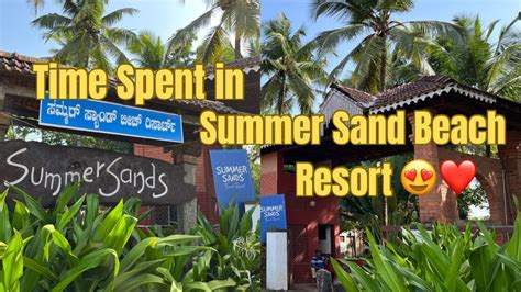 beautiful beach resort summer sand😍 mangalore ullal subscribe😀 youtube
