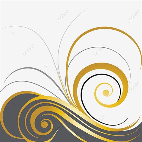 Elegant Shape Hd Transparent Elegant Swirl Shape Background Swirl