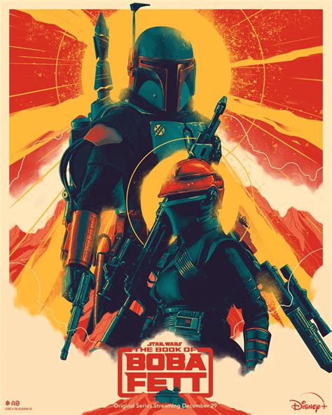 New Poster Art Celebrating The Book Of Boba Fett Jedi Temple Archives