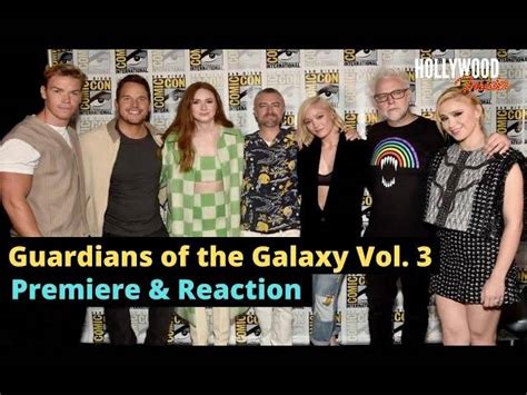 Video Full Rendezvous At Comic Con Of ‘guardians Of The Galaxy Vol3