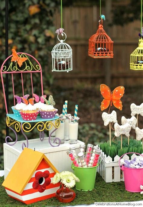If you need some inspiration to share with you kids, this is your list! Whimsical Kids Garden Party Ideas | Backyard party ...