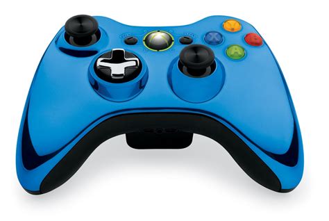 Buy Xbox 360 Controller Wireless 2010 Chrome Blue