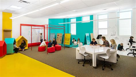 Interesting colors can be made even more so with the right color combinations. Three Ways to Design Better Classrooms and Learning Spaces