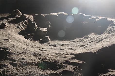 The Dark Side Of The Crater Moon Nasa Science