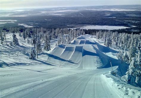 Levi Skigebied Met 39 Km Piste In Finland