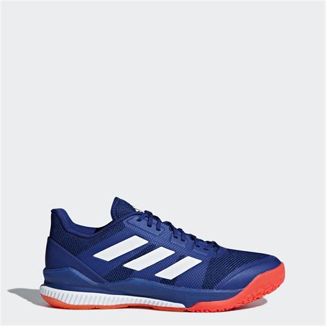 Adidas Mens Stabil Bounce Indoor Court Shoes Legend Inkwhitered