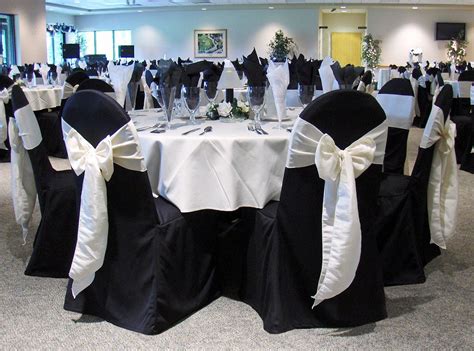Chair covers can be dressed up with lovely organza sashes to add colour and style to any. Collections | Chair covers wedding, Wedding table linens ...
