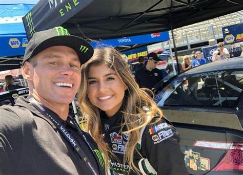 Hailie And Brian Racing Girl Vegas Golden Knights Racing