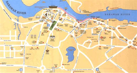 Kuching Map