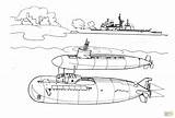 Coloring Submarines Printable Games Skip Main sketch template