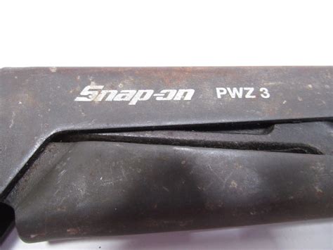 Snap On Tools Pwz3 Heavy Duty Pipe Pliers Wrench