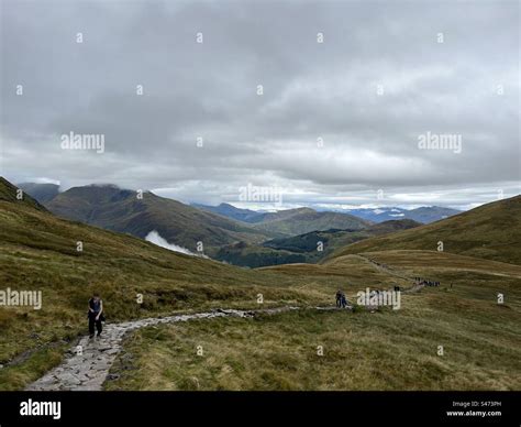 Ben Nevis Near Fort William Scotland Highest Mountain In The Uk