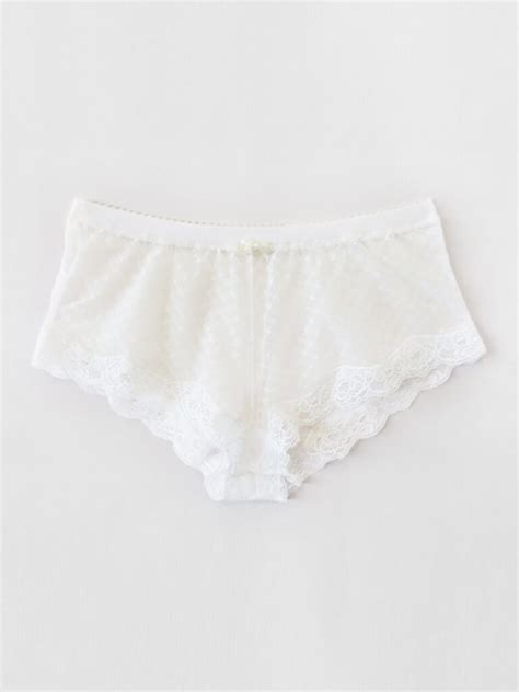 ivory see thru panties sheer panties lace panties in stock