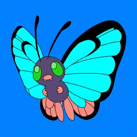 Shiny Butterfree By Artrookie Yup On Deviantart