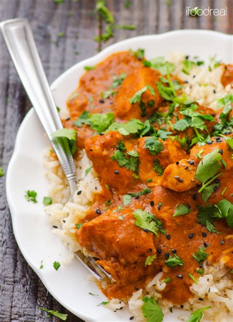 Top chicken with lemon slices. Healthy Crock Pot Butter Chicken - All Top Food
