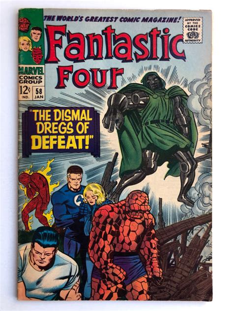Fantastic Four 57 Doctor Doom And Silver Surfer