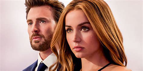 Ghosted Ana De Armas Chris Evans Fight For Love In New Action Comedy Bell Of Lost Souls