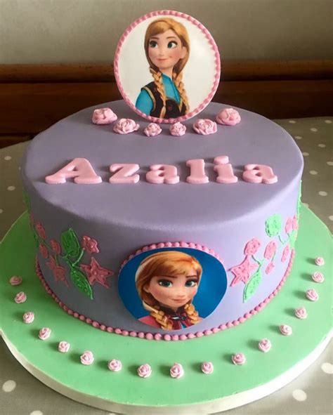 Princess Anna Cake Frozen Cake Anna Cake Frozen Cake Individual Cakes